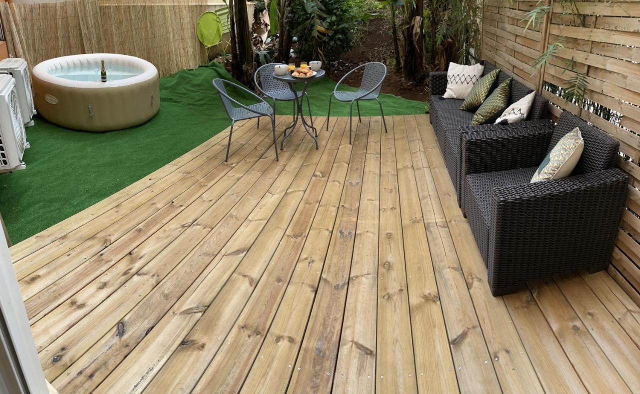 Nouveaute - L'Oasis - T3 - 70 M2 - Jacuzzi Saint-Denis Kültér fotó